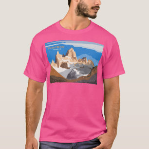 Camiseta Fitz Roy Patagonia Chile Argentina Ativo