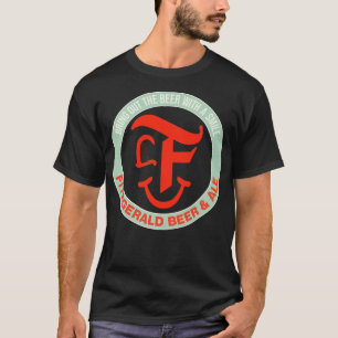 Camiseta Fitzgerald Retro Defunct Beer Ale