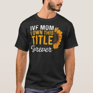 Camiseta FIV Gift Guerreiro de Mãe Infertilidade no Dia de
