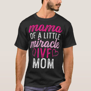 Camiseta FIV Sobrevivente Guerreiro Mãe no Dia de Transfer