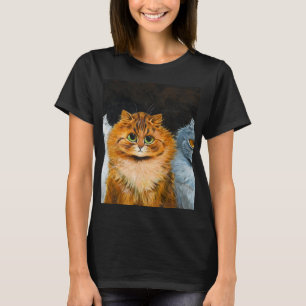 Camiseta Five Cats by Louis Wain