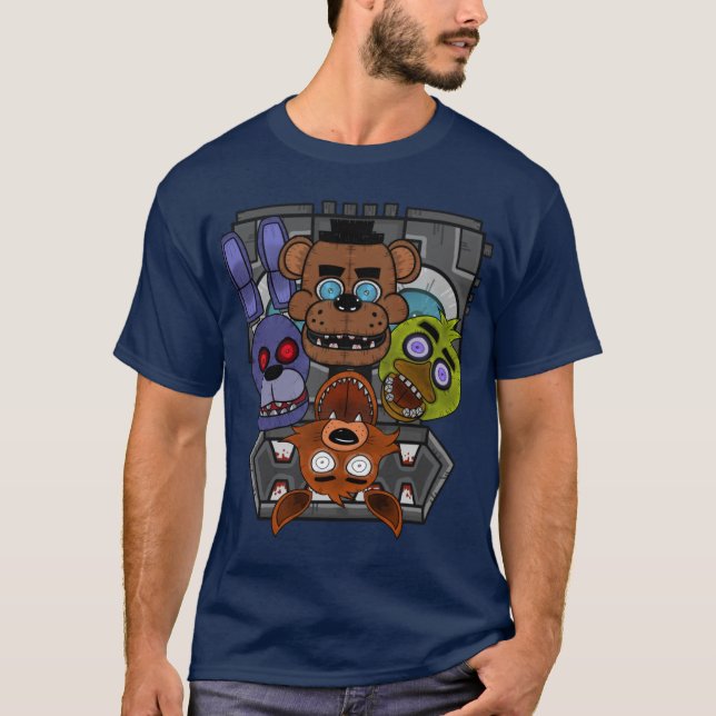 Camiseta Five Nights at Freddys (Frente)