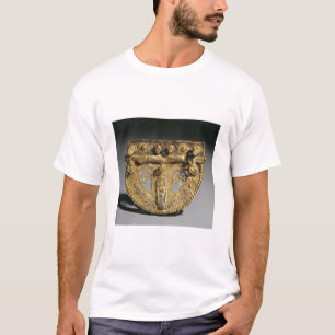 Camiseta Fivela de cinto com decoração granulada,