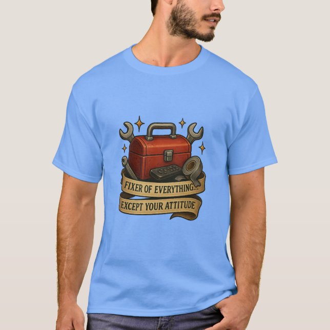 Camiseta Fixador da Toolbox Tatuagem Tee (Frente)