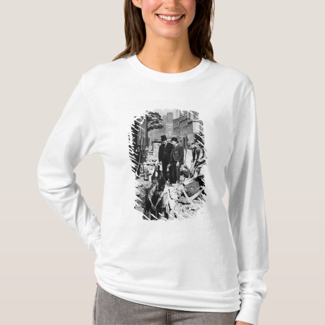 Camiseta Fixando uma tubulação (Frente)