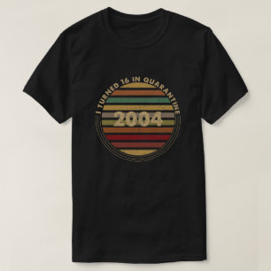 Camiseta Fiz 16 Anos Em Quarentena
