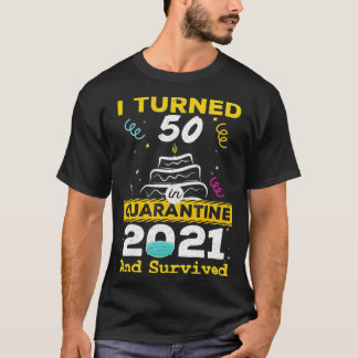 Camiseta Fiz 50 anos em quarentena 2021 50 anos 50 anos