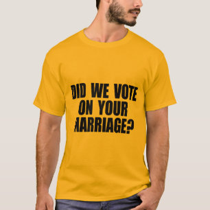 CAMISETA FIZEMOS NÓS VOTAMOS EM SEU CASAMENTO