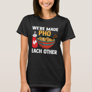Camiseta Fizemos o Pho um ao outro Comida Pun Pho Piada Pul