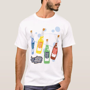 Camiseta Fizzy Levantando Bebida Gráfico