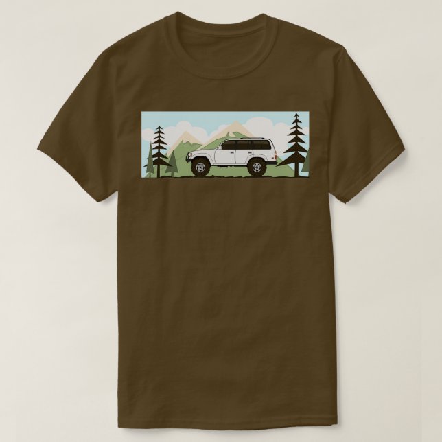 Camiseta fj80 Land Cruiser  (Frente do Design)