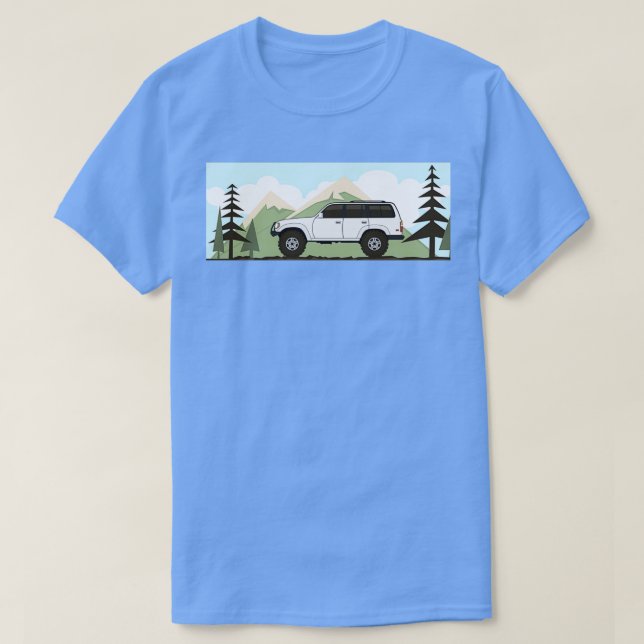Camiseta fj80 Land Cruiser (Frente do Design)