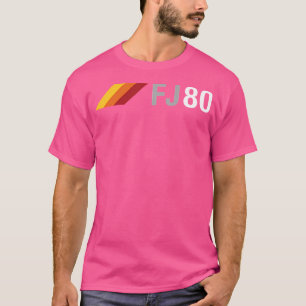 Camiseta Fj80 Overland Suv 3 Stripes Vintage Racing 80 Seri