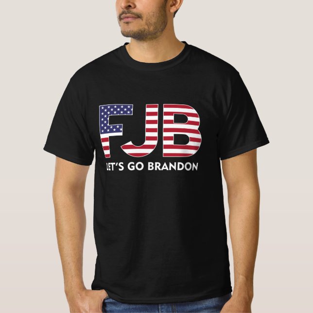 Camiseta FJB Vamos Go Brandon (Frente)