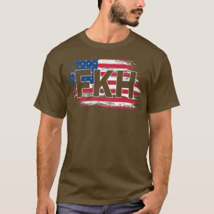 Camiseta FKH EUA Flag F Kamala