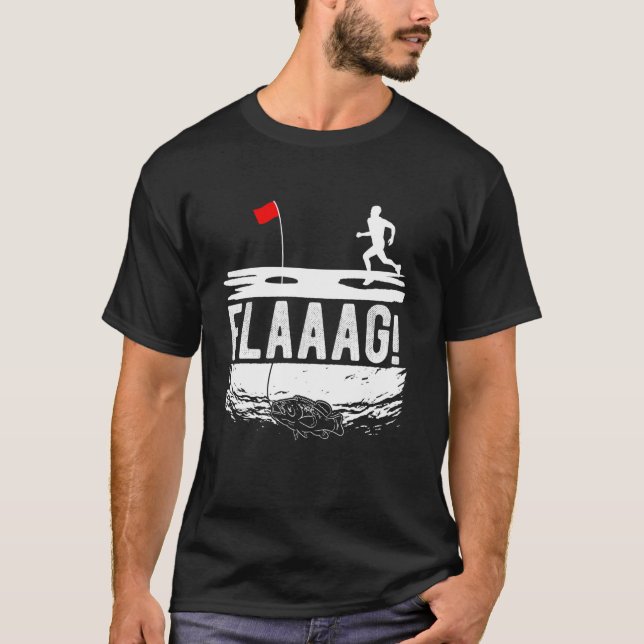 Camiseta Flaaag! Pesca no Gelo (Frente)
