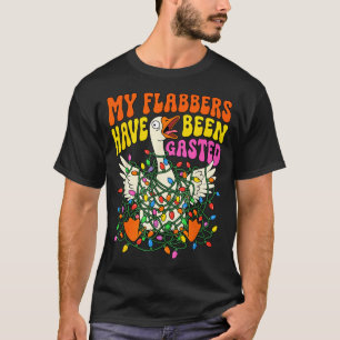 Camiseta Flabbers foram atormentados por ganso de Natal ema