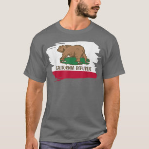 Camiseta Flag Bear da Califórnia 484