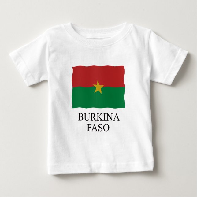 Camiseta Flag Burkina Faso (Frente)