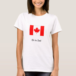 Camiseta flag_canada, Eh ao Zed
