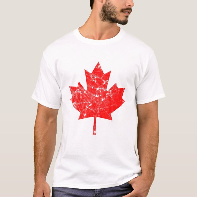 Camiseta Flag canadense, Canada Flag, Canadian Pride Canada (Frente)