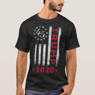 Camiseta Flag Design Trump 2020-trump 2020 Men Women Gift