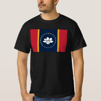 Camiseta Flag do Mississippi - New Magnolia Flag