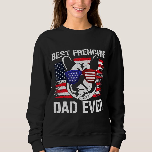 Camiseta Flag Men French Buldog (Frente)