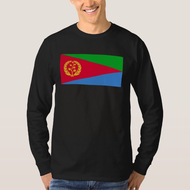 Camiseta Flag of Eritrea (Frente)