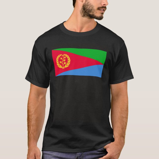 Camiseta Flag of Eritrea (Frente)