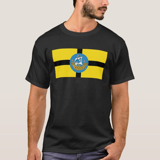 Camiseta Flag of Wellington  New Zealand (Frente)