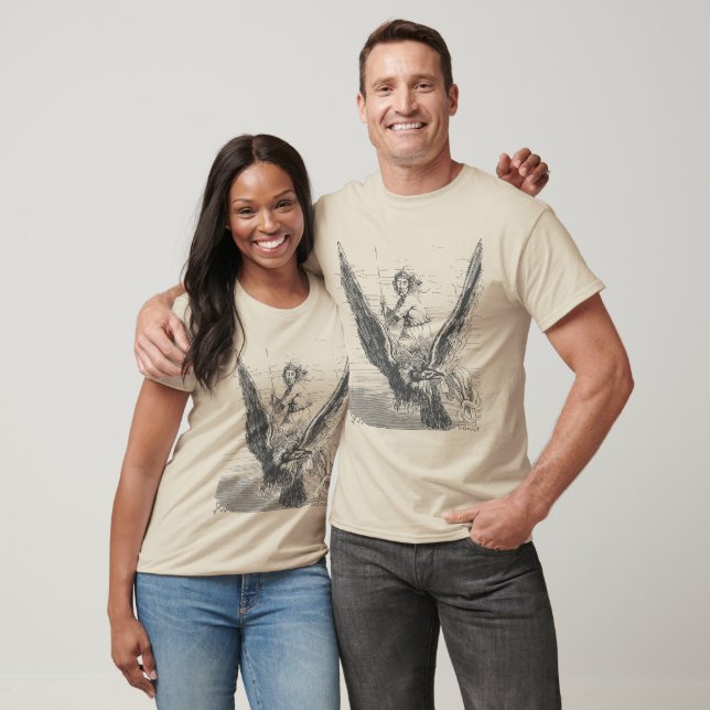 Camiseta Flaga Demon Eagle Ride of Destiny (Unissex)