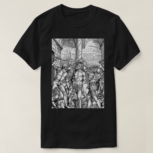 Camiseta Flagelamento de Cristos (Frente do Design)