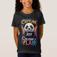 Flamboyância Colorida: Panda Adorável