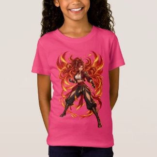 Camiseta Flame Goddess Fantasy Warrior