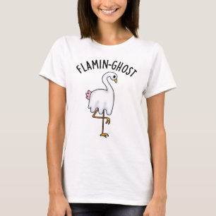 Camiseta Flamin-ghost Funny Flamingo Ghost Pun