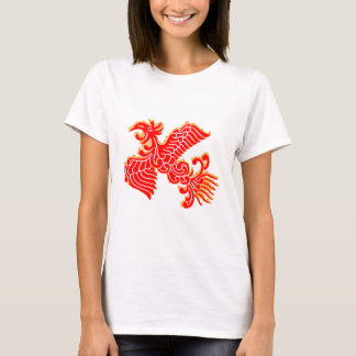 Camiseta Flaming Red Phoenix