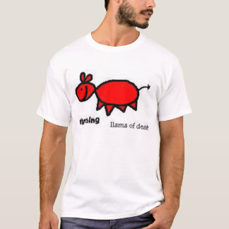 Camiseta flamingllama
