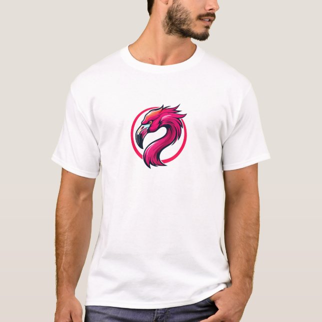 Camiseta flamingo (Frente)