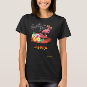 CAMISETA FLAMINGO ALOHA