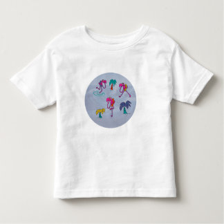 Camiseta Flamingo Beach Toddler T Shirt