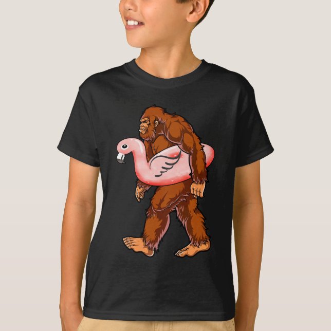 Camiseta Flamingo Bigfoot (Frente)