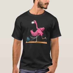 Camiseta Flamingo Boliche Flamingo Boliche De Jogar Flaming