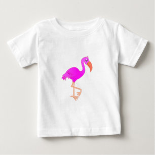 Camiseta Flamingo Bonito - Feliz
