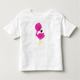 Camiseta Flamingo Bonito, Flamingo Rosa, Baby Flamingo, Bir