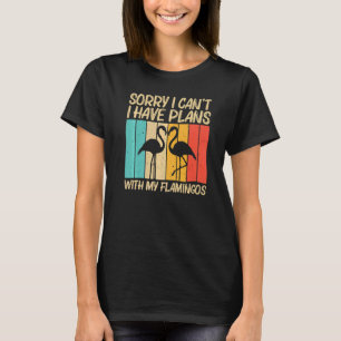 Camiseta Flamingo Bonito Para Homens Flamingo Bird