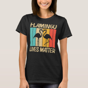 Camiseta Flamingo Bonito Para Homens Flamingo Bird