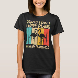 Camiseta Flamingo Bonito Para Homens Flamingo Bird