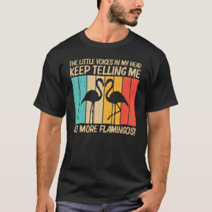 Camiseta Flamingo Bonito Para Homens Flamingo Bird