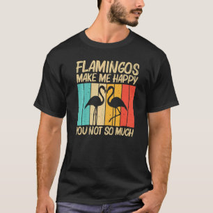 Camiseta Flamingo Bonito Para Homens Flamingo Bird